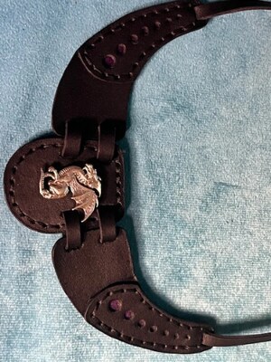 Steampunk Leather Necklace - image4